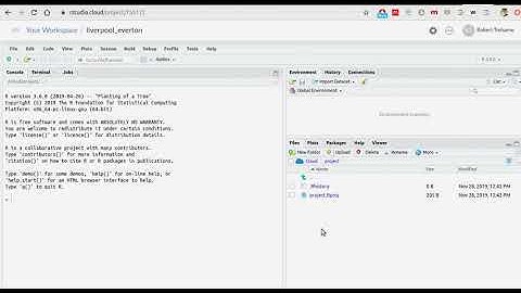 Want to use RStudio on your laptop? Use RStudio Cloud.