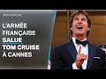 Un dfil arien a ravi tom cruise au festival de cannes