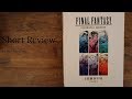 Short review  final fantasy ultimania archive vol 1