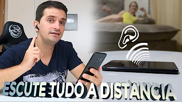 Muito legal!! OUVIR  tudo a DISTÂNCIA com celular e tela desligada!! Função SECRETA!!