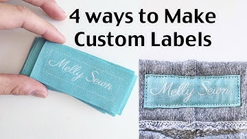 How to Make Clothing Labels