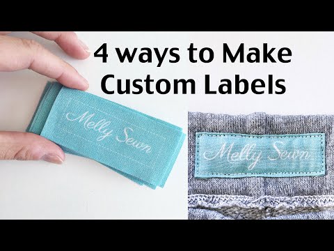 Custom Cotton Clothing Labels and Designer Clothes Labels, Kids Clothing  Labels 