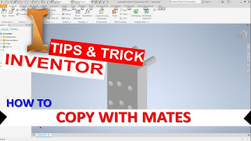 Inventor How To Copy With Mates