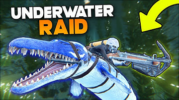 How we RAIDED an UNDERWATER CAVE 12 HOURS into WIPE | ARK MTS Chapter 2.3 Ep 1