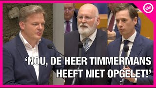 Pieter Omtzigt is KLAAR met het gezuig van Timmermans (en Dassen) en zet ze in de hoek: OPLETTEN! image