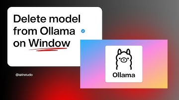 How to remove model from ollama on Window 2025