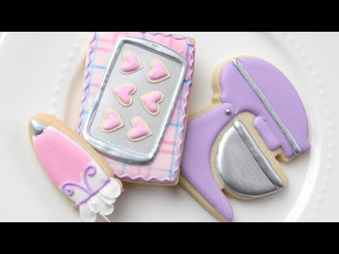 Cookie Decorating Class - How to make cookies for Mother's Day