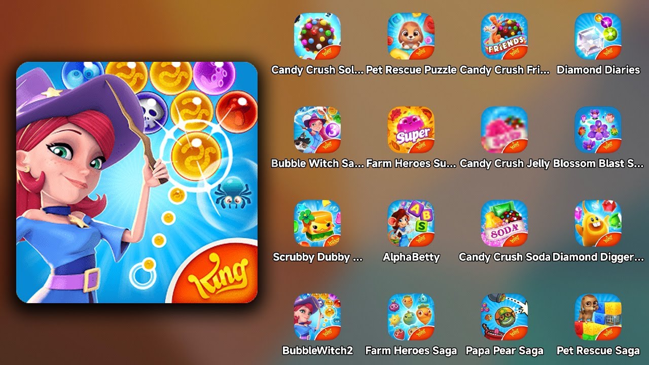 Bubble Witch 2 Saga - Новое/Последнее обновление APK, обзор игрового процесса на Android, прохожд...