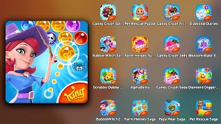 बबल विच 2 सागा - नया/नवीनतम अपडेट एपीके, एंड्रॉइड गेमप्ले समीक्षा, वॉकथ्रू भाग 1 screenshot 1