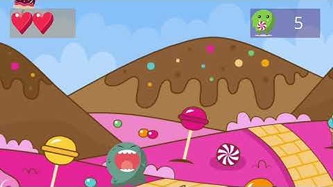 Candy Catch Game In Unity