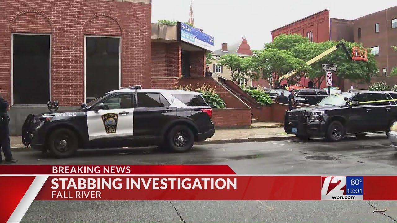 Police: 1 person taken to hospital after stabbing in Fall River - YouTube