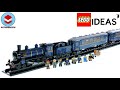 LEGO Ideas 21344 The Orient Express Train – LEGO Speed Build Review