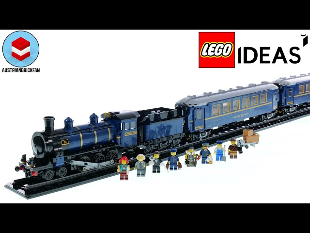 Review LEGO Ideas 21344 The Orient Express Train - HelloBricks