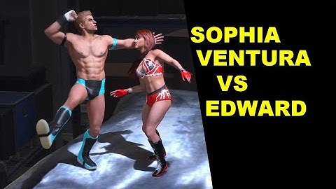 WWE 2K25 Sophia Ventura vs Edward - Archives Brawl