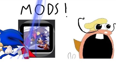 How to add sonic 1 forever mods on mobile!