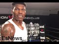 Boxing star from africa oluwafemi oyeleye  got sick speed  esnews boxing