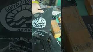 Custom Logo Design Black Plastic Die Cut Shopping Bags Ldpe Hdpe Handle Plastic Bag For Packaging