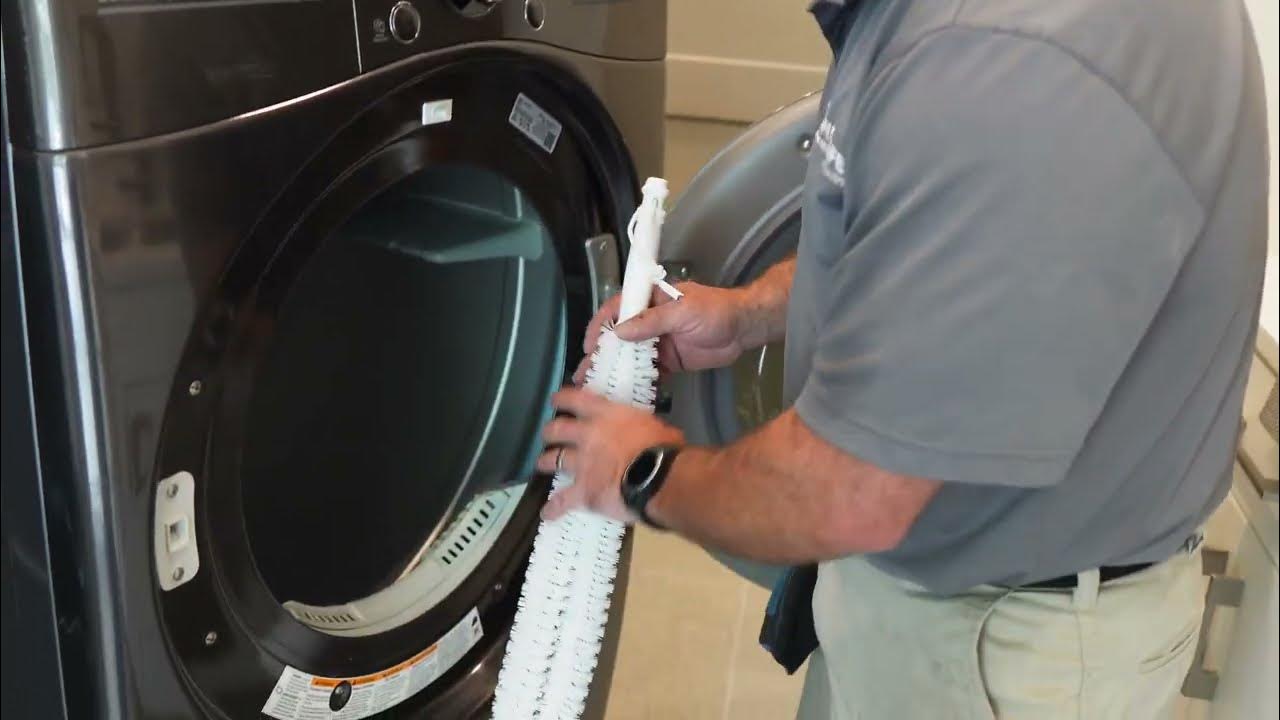 How To Properly Clean Your Dryer Lint Trap - YouTube