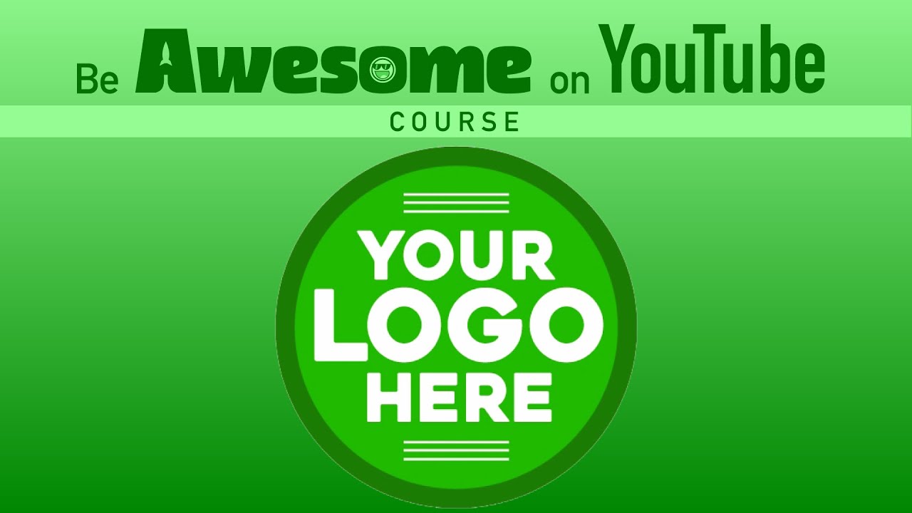 Create & Upload Your Channel Logo - YouTube