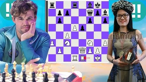 Magnus Carlsen vs Hou Yifan 27