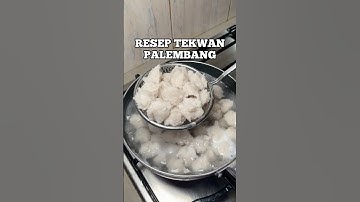 RESEP TEKWAN PALEMBANG ENAK & SIMPLE‼️WAJIB RECOOK #JKTFOODHUNTING #JKTFOODHUNTINGVIDEO
