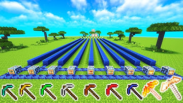 Best Pickaxes for Block of Lapis Lazuli Mining! | Minecraft