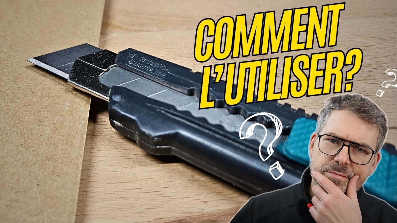 Comment utiliser un cutter en toute sécurité ? - YouTube