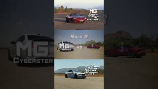 MG Cyberster vs The World | FOF Race 3