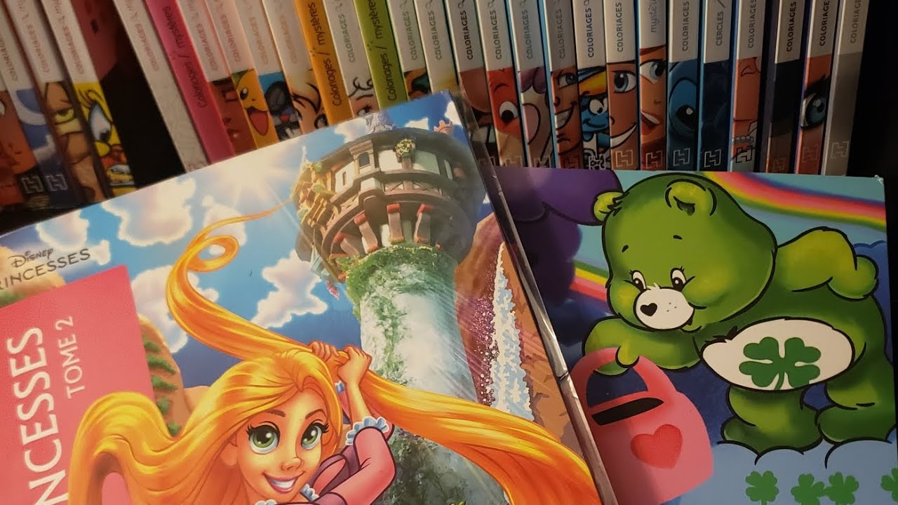 February finished colouring pages.