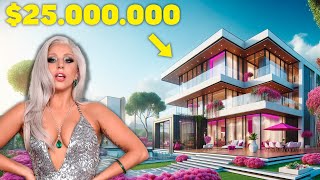 This Is How Lady Gaga Spends Her Millions in 2024 | Cars, Mansions, Planes, Fortune - Rich Style