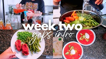 What I Eat in a Week on the GAPS INTRO DIET | stages 2 & 3 (gut healing protocol)