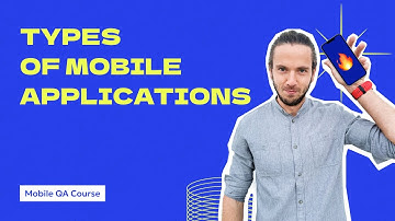 Types of mobile applications | Mobile QA course