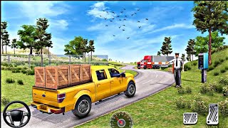 offroad jeep driving game- cargo truck driving - Android gameplay screenshot 3