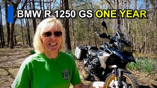 1 YEAR REVIEW OF BMW R 1250 GS Standard | Likes/Dislikes/Cost of Ownership