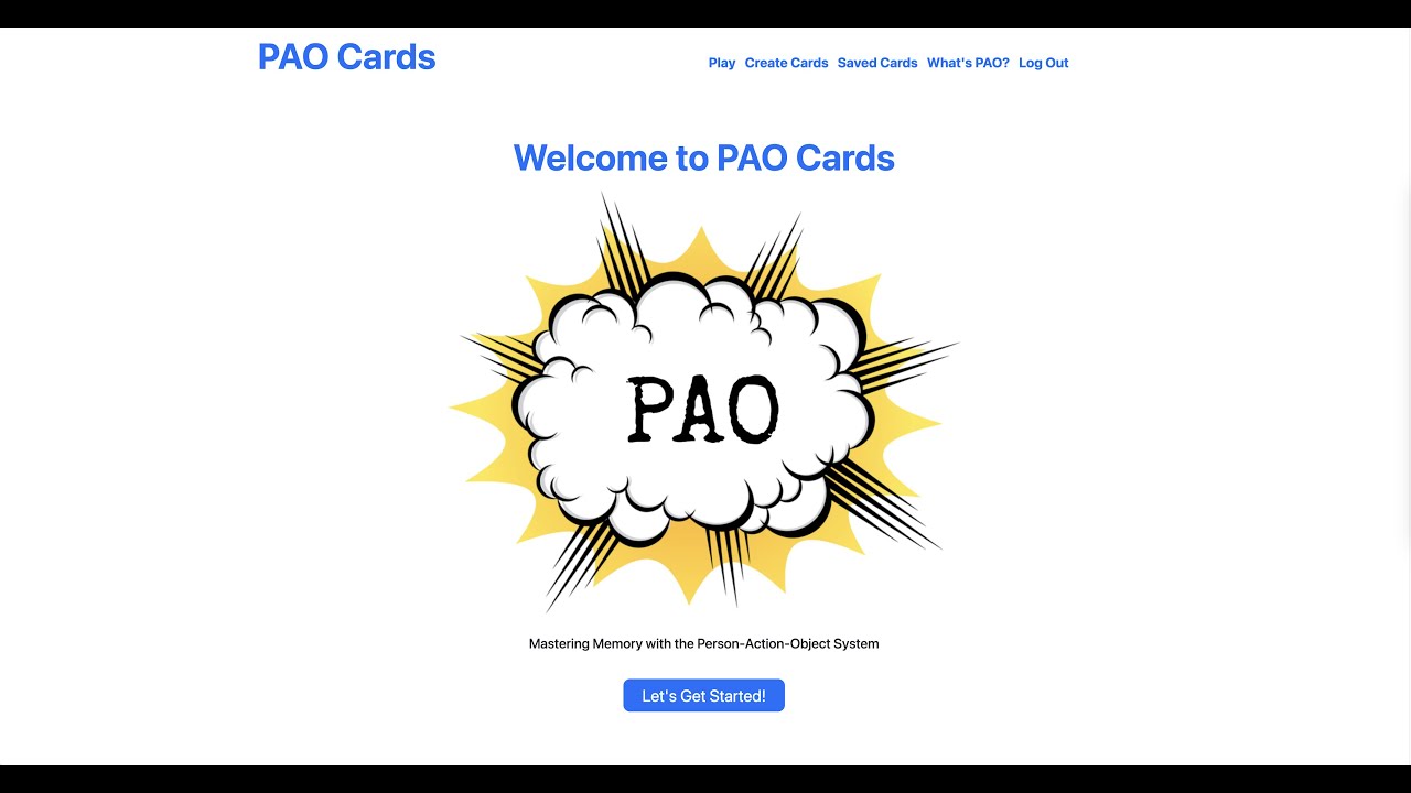 PAO Cards Mastering Memory with the PersonActionObject System YouTube