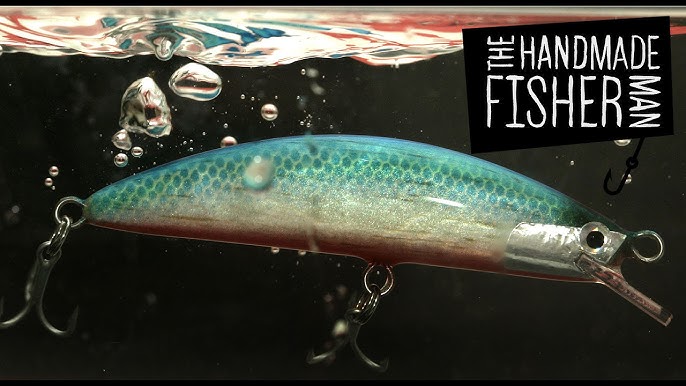 Making A Weight Shift Balsa Fishing Lure Part 3 of 3 