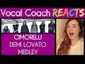 Vocal Coach Reacts to Cimorelli Demi Lovato Medley