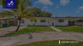 3935 NW 176th St | Miami  Gardens Real Estate