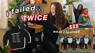 what i learned from launching merch &amp; failing TWICE