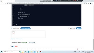 6454. Lexicographically Smallest Palindrome | Leetcode Weekly Contest 346 | Solution Code.