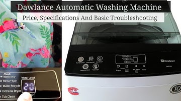 Dawlance Automatic Washing Machine | Detailed Review | How To Use Automatic Washing Machine
