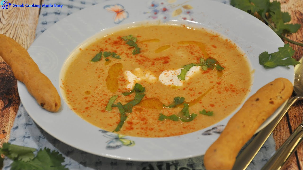 Spicy, Velvety Red Lentil Soup by Melissa -        