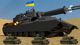 1分前！ ウクライナの最新鋭モンスター戦車がロシア軍を惨殺 - ARMA 3
