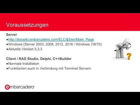 Embarcadero Webinar: Lizenzverwaltung in der eigenen Hand mit dem Lizenzserver ELC