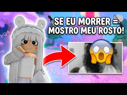 IF I DIE IN MURDER MYSTERY 2 I'LL SHOW MY FACE! (DID I DIE?) | Roblox