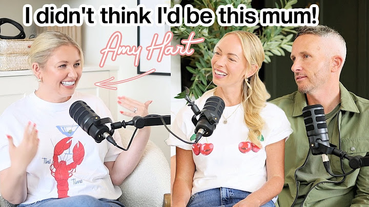 Love Island Drama prepared me for Motherhood! Amy Hart on Mum Life Podcast 17