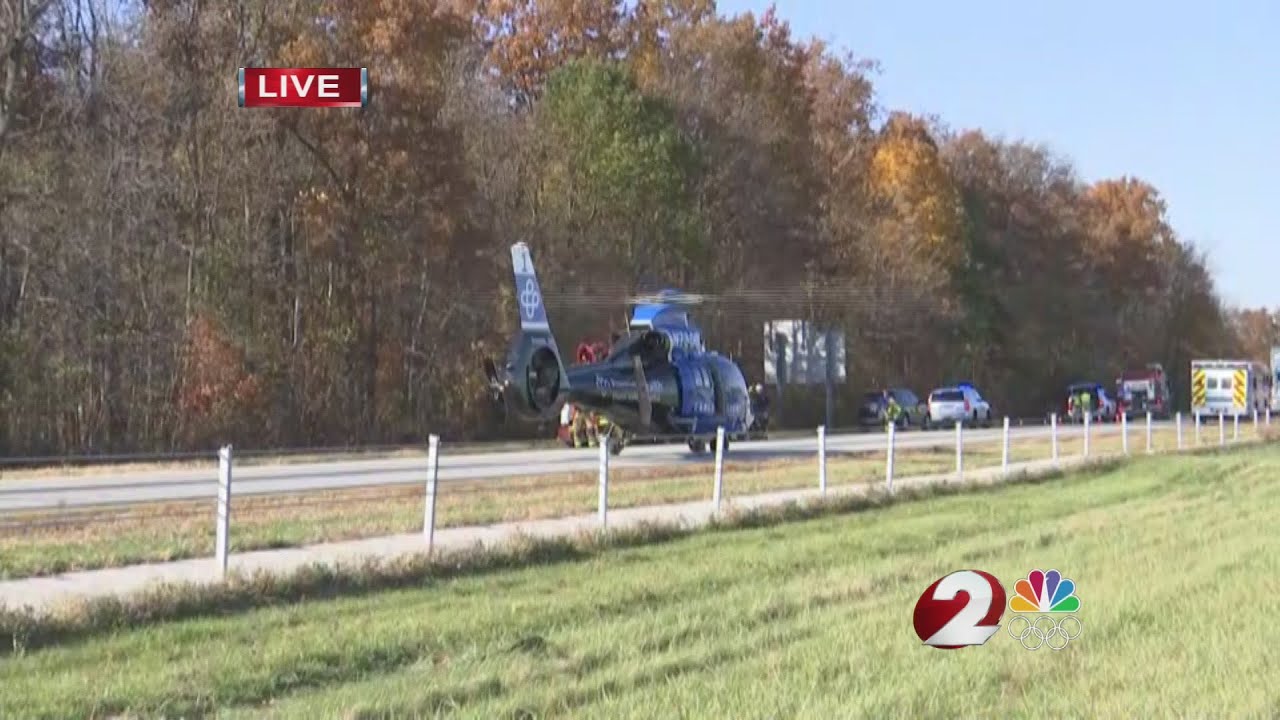 I-75 SB crash in Shelby County - YouTube