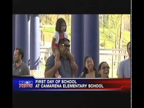 First Day of School at Camarena Elementary School on KUSI's Good