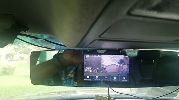 YI Mirror Dash Cam Review after a few months