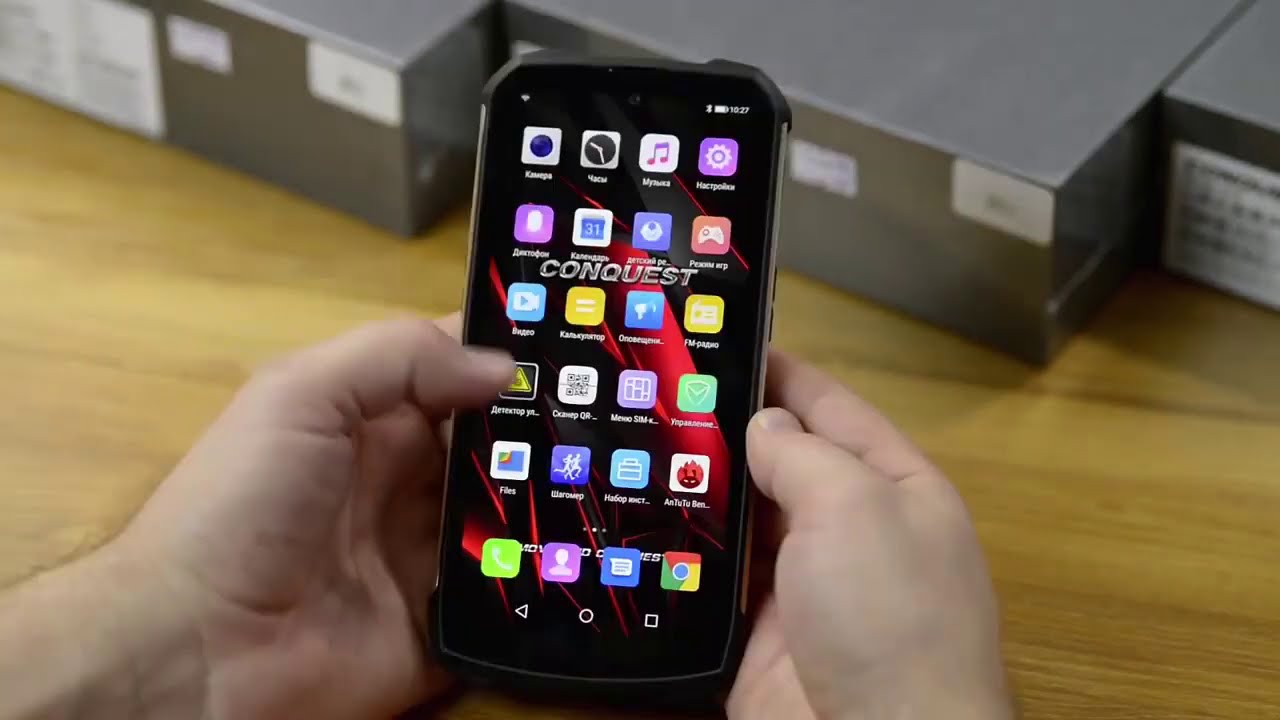 Top Rugged phone Conquest S16 ,IP68 Waterproof Shockproof Dustproof